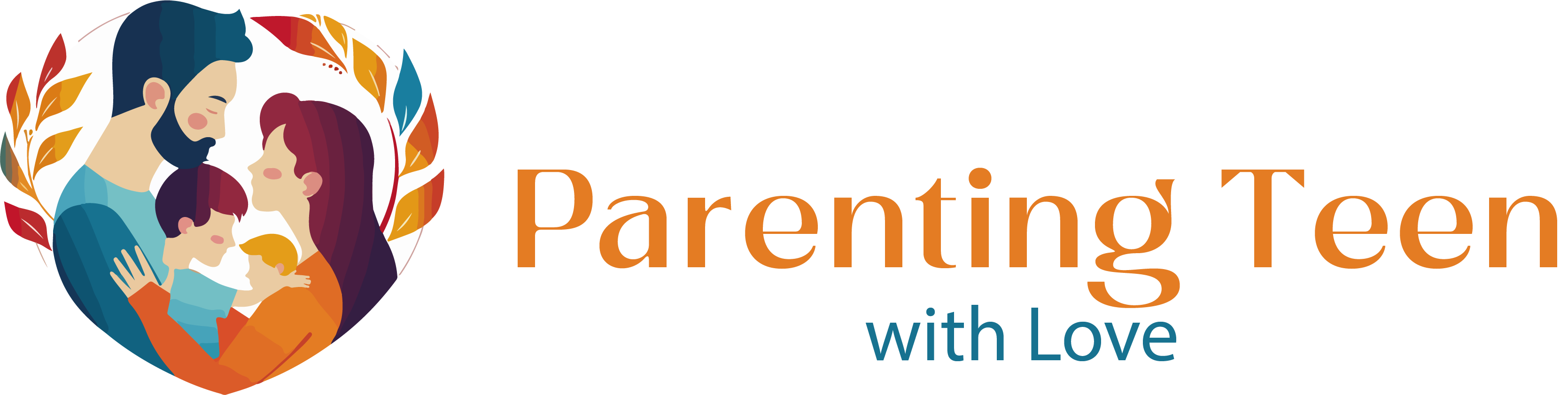 this logo represents Parenting Teen with Love,